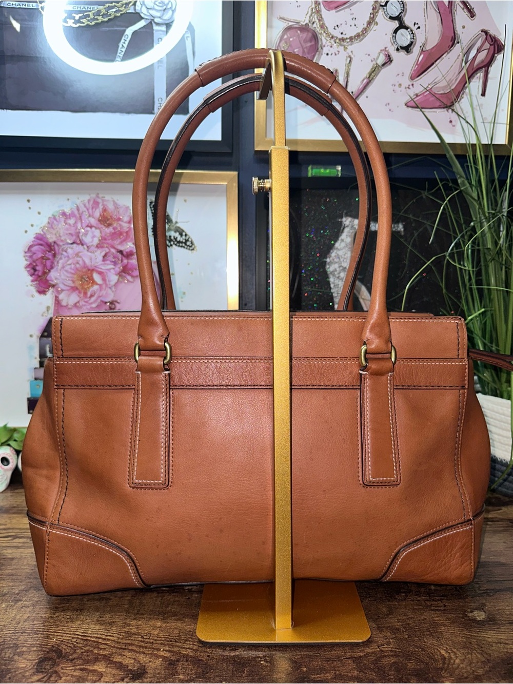 Coach Tiffany Turnlock Carryall 2007 - Picture 3 of 16